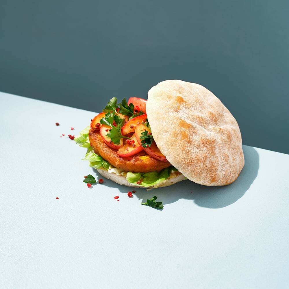 C/24PC.HAMBURGER BUN RUSTIC PASTR
