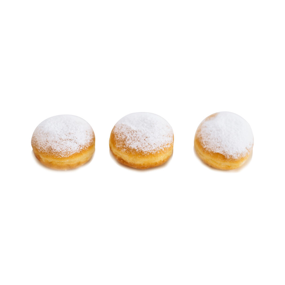 C/70PC MINI BEIGNET AVEC CREME PAT.PR RSPO MB