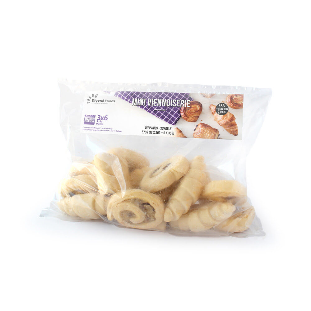 C/12X18ST MINI VIENNOISERIE 3 SOORTEN 35G