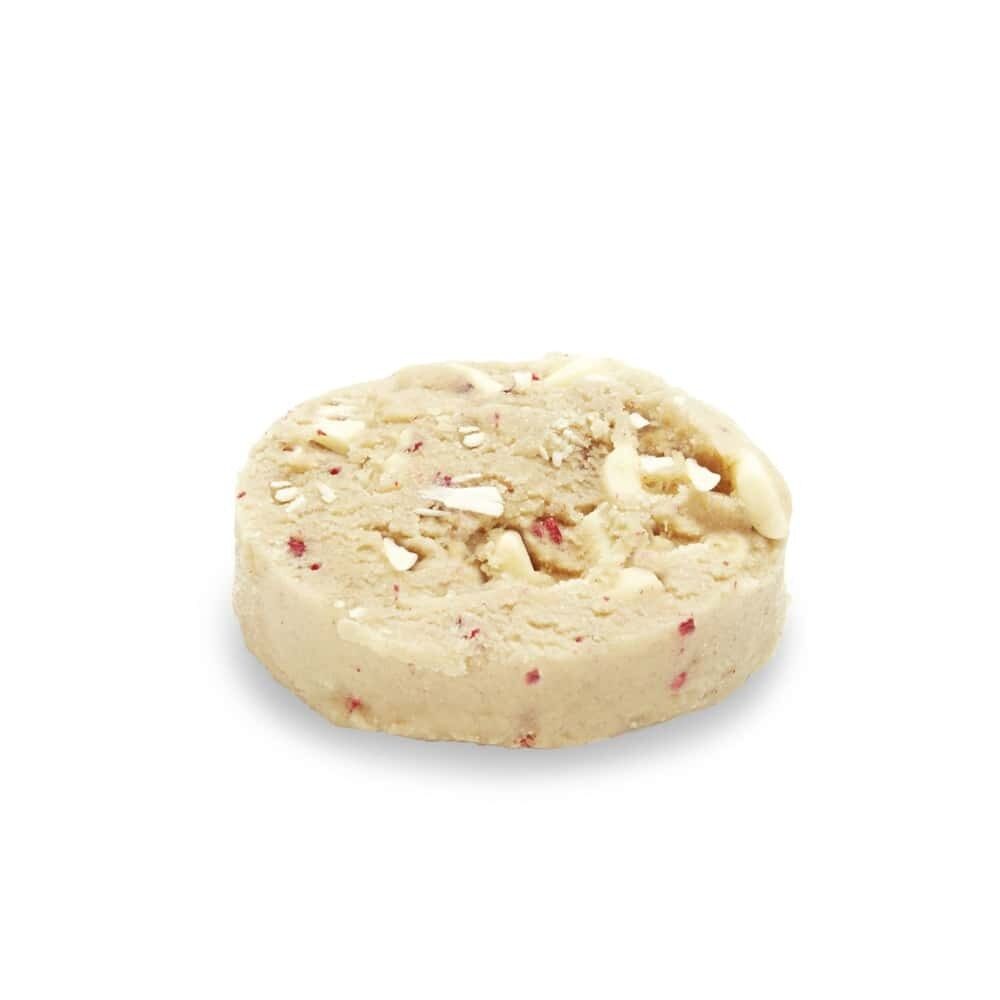 X 90PCS RASPBERRY BELGIAN WHITE CHOC CHUNKS COOKIE PUCKS