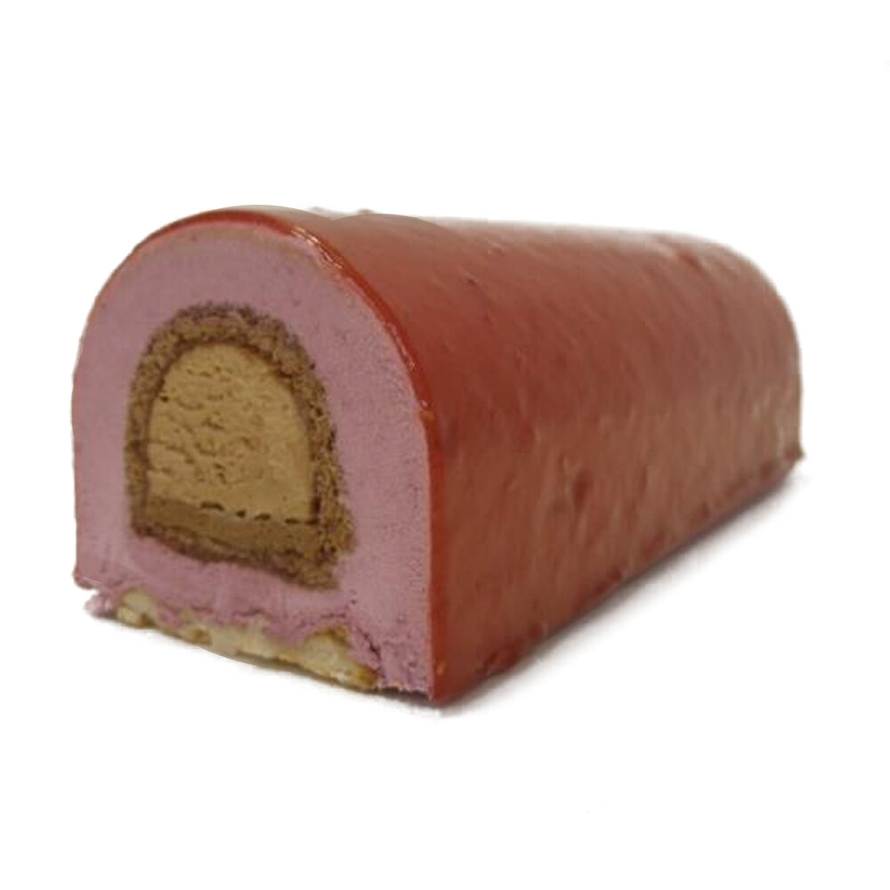 C/3PC FOREST FRUIT MOUSSE LOG WITH PRALINE FILLING 16P