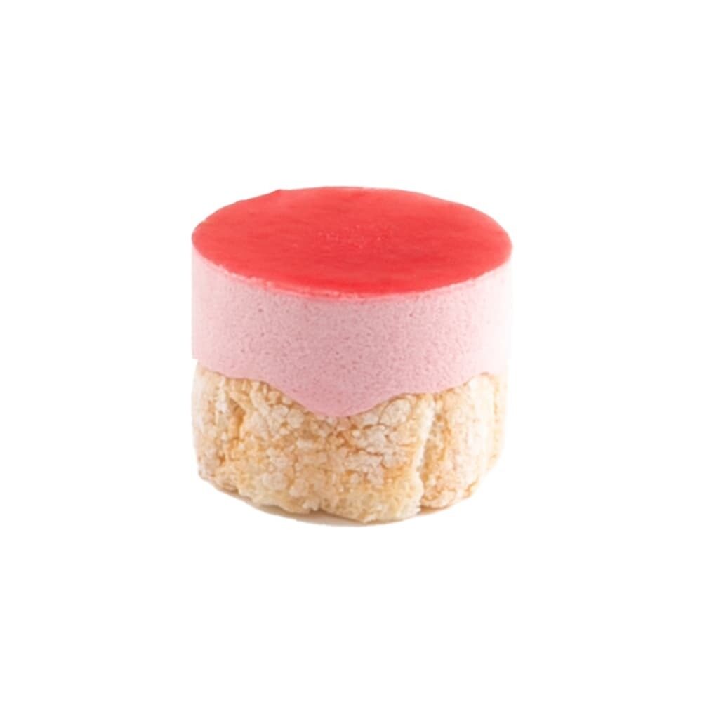C/25ST PÂTISSERIE INDIV. FRAMBOISE RONDE