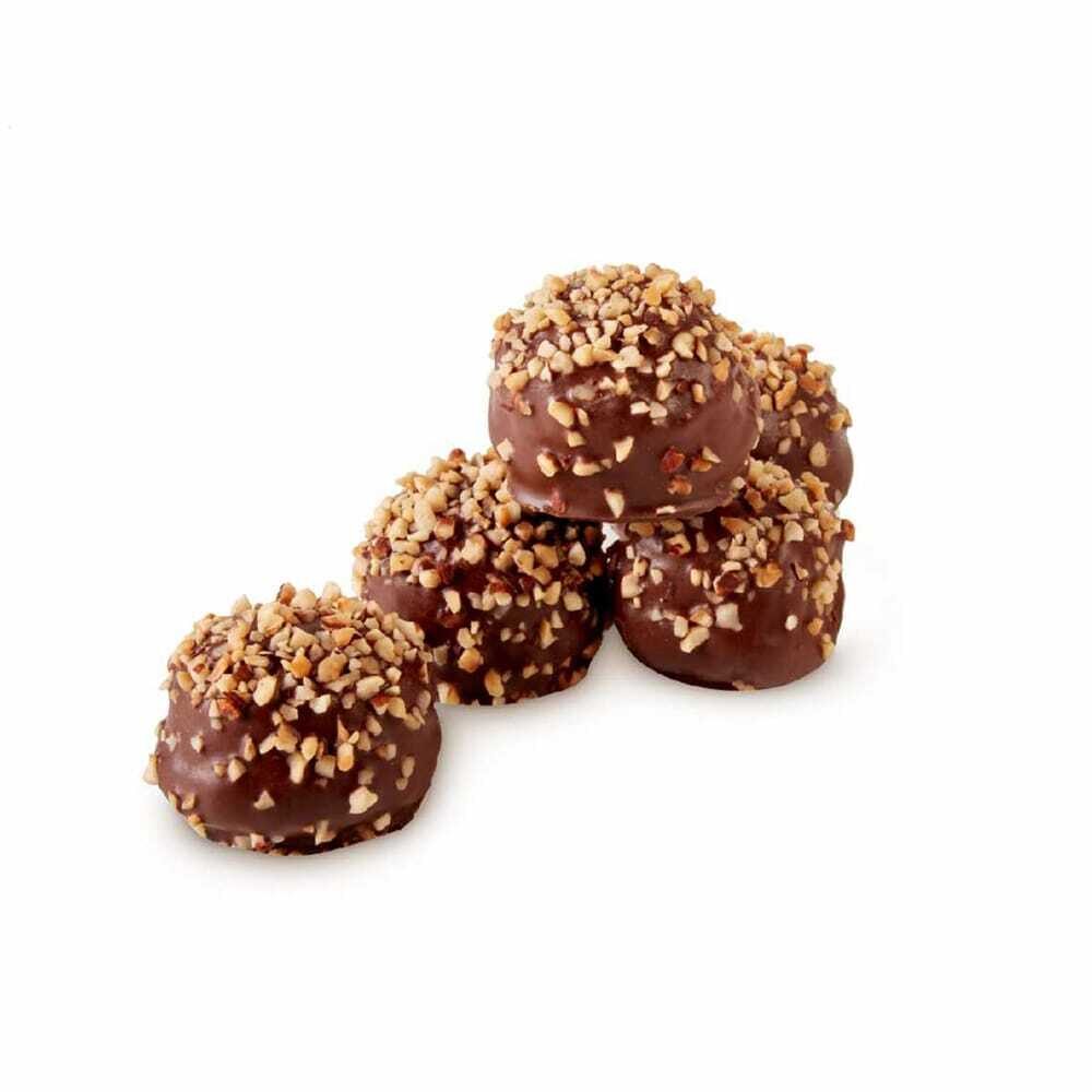 C/88ST BEIGNET COATED HAZELNUT CHOCOLATE POPDOTS RSPO 18G