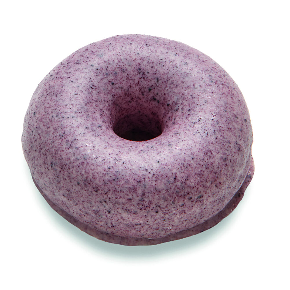 X36ST DONUT BLUEBERRY DOTS 74G