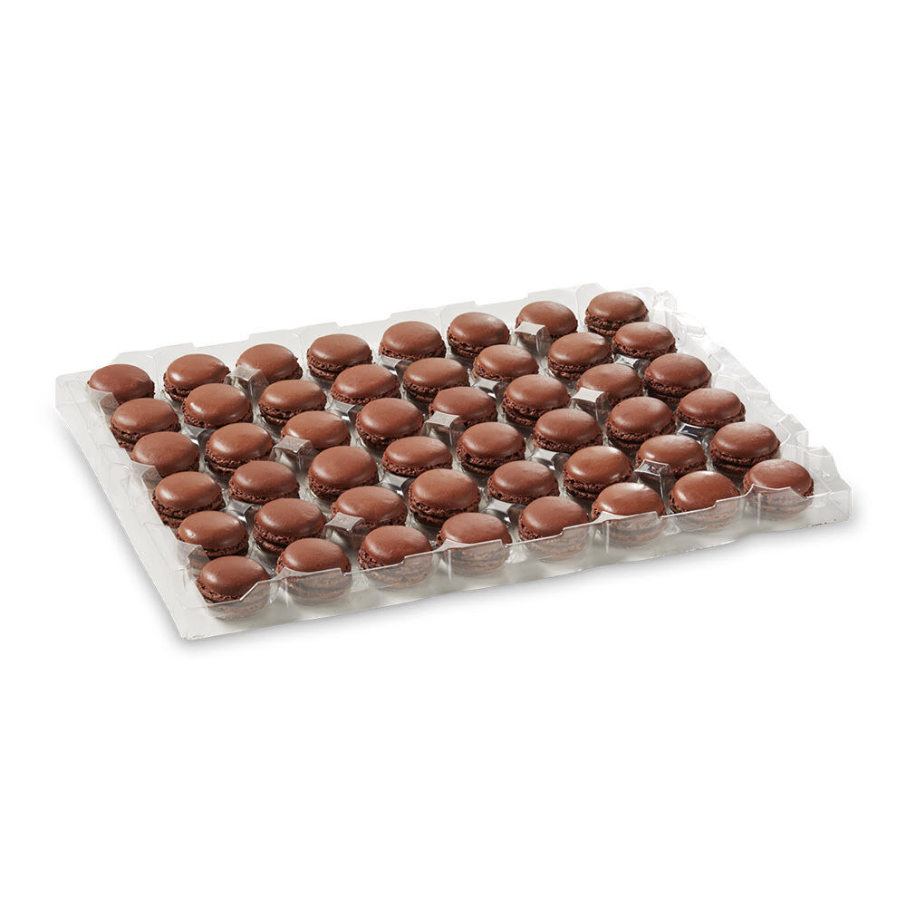C/96PC.MACARONS CHOCOLAT  PCSBRID