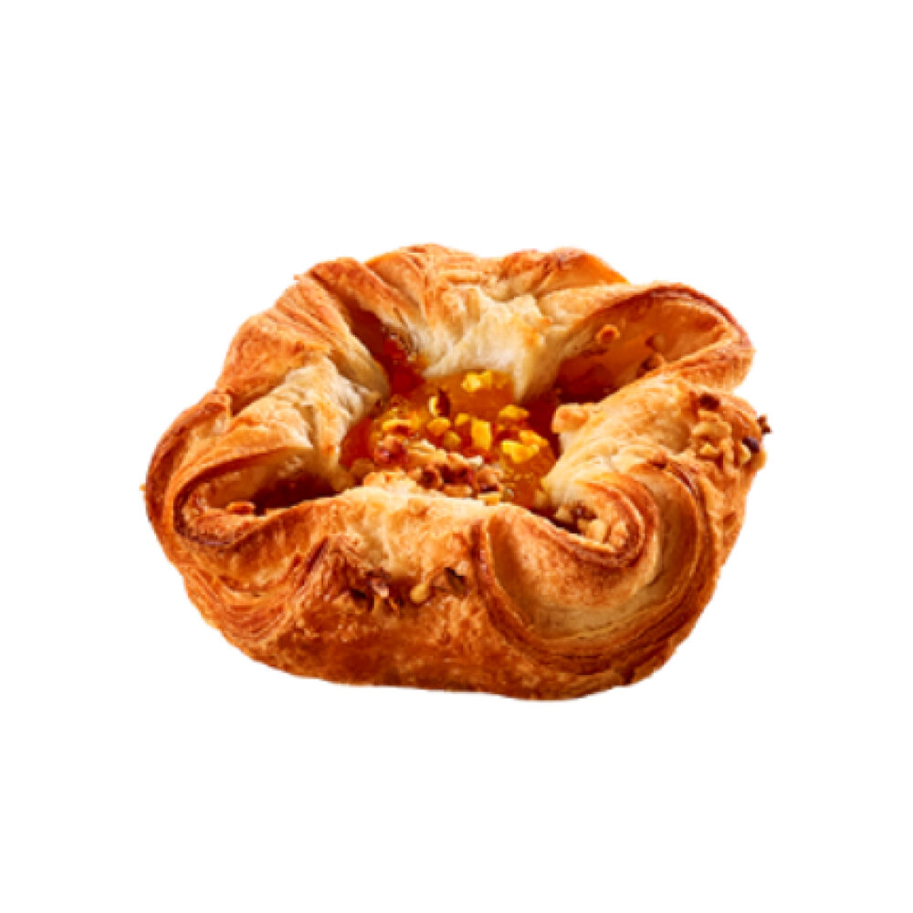 X48PC VEGAN ORANGE AND CHOPPED HAZELNUT CROWN 90G 39775