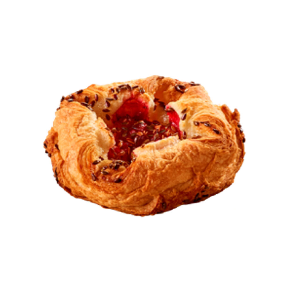 X48PC VEGAN CHERRY AND FLAX SEEDS CROWN 90G (39776)