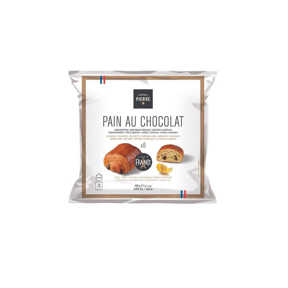 C/6X12PC PAIN CHOCOLAT 70G PAC IRRESTIBLE EN SACHET
