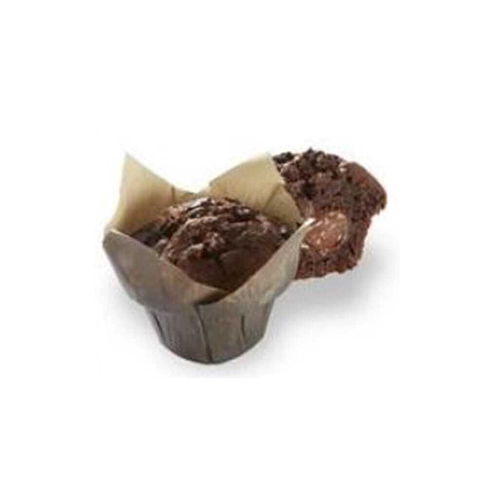 C/28PC MUFFIN CHOCO FILLED WITH CHOCO AND HAZELNUT 120G T&S