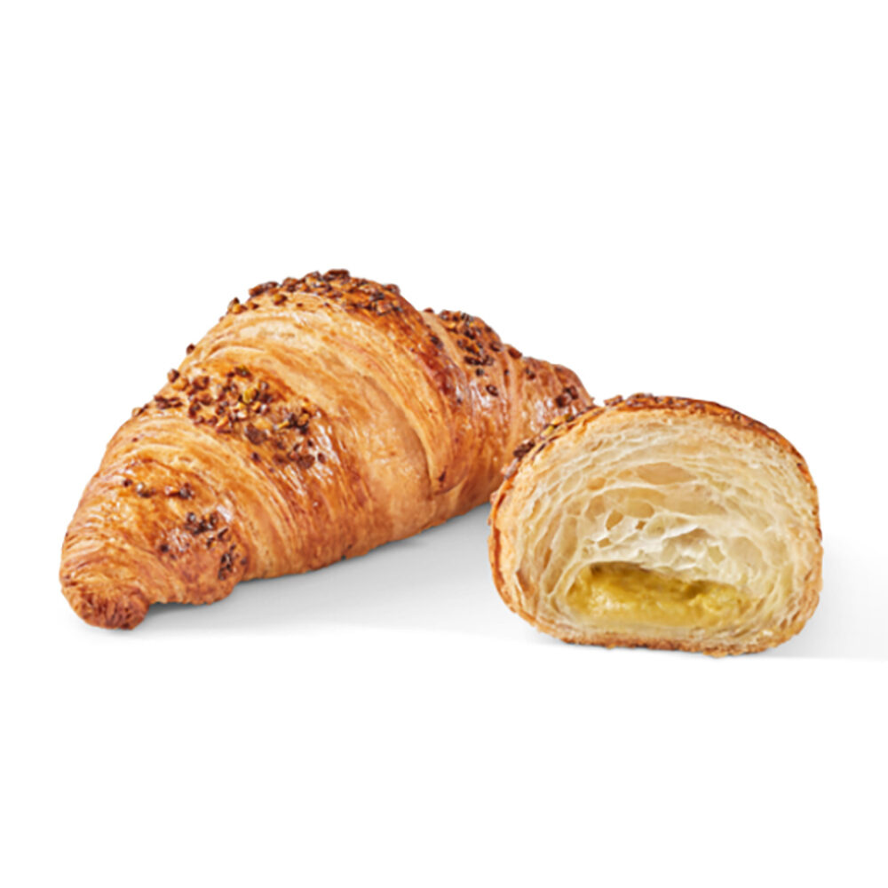 C/50ST CROISSANT FOURRÉ PISTACHE AU BEURRE 85G PAC