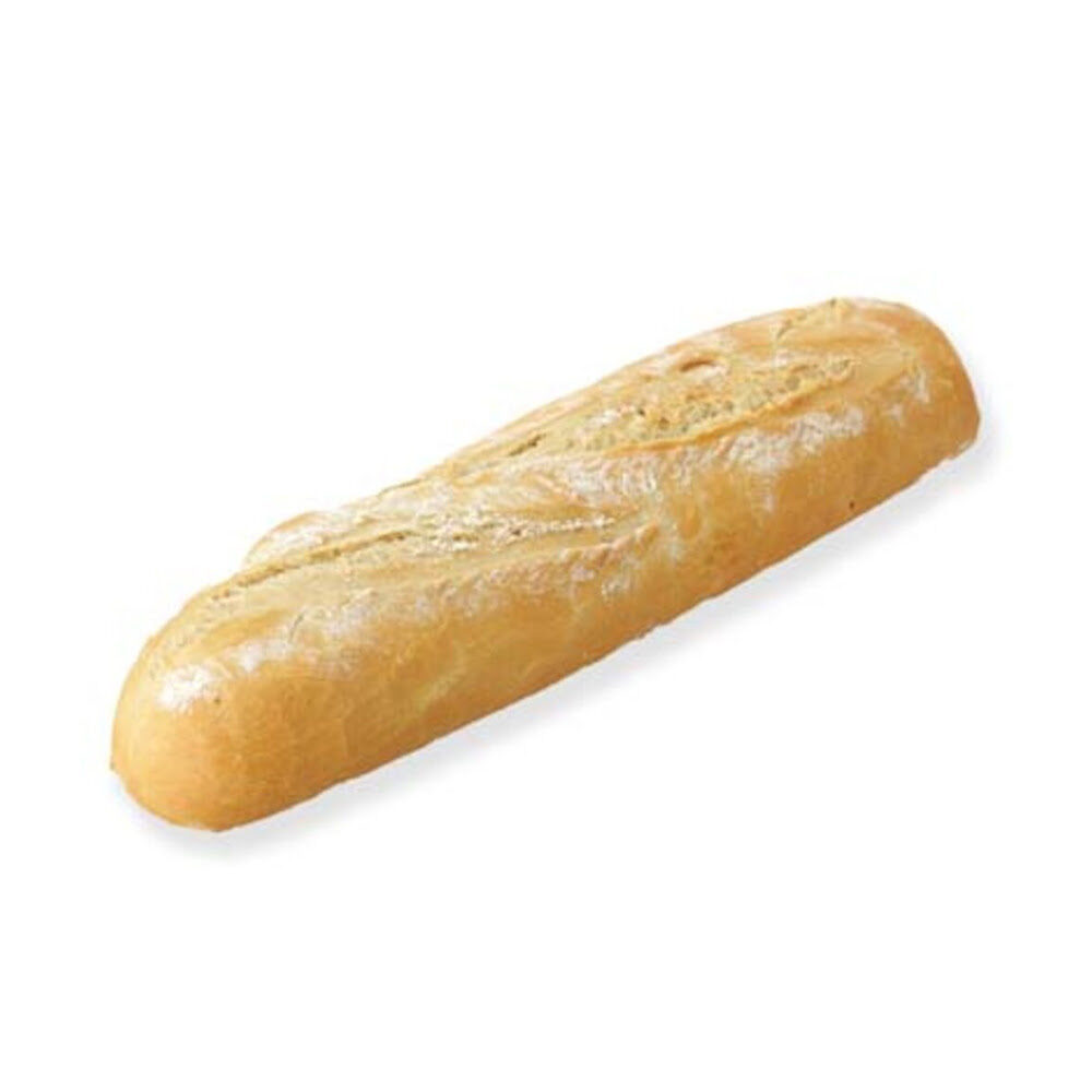 C/40ST BAGUETTE PLUS WHITE WITH FLOWER 27CM 165G