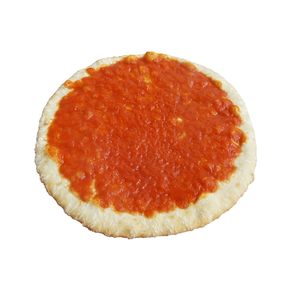 C/6X4PC.PIZZA ROND TOMATE  25CM DF