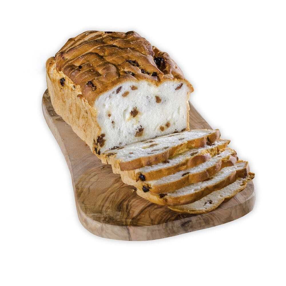 C/6PC SULTANA BREAD LONG GLUTEN AND MILK FREE 400G