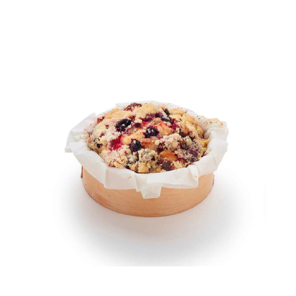 C/24ST CRUMBLE FRUITS DE LA FORÊT 125G Ø8CM CRU