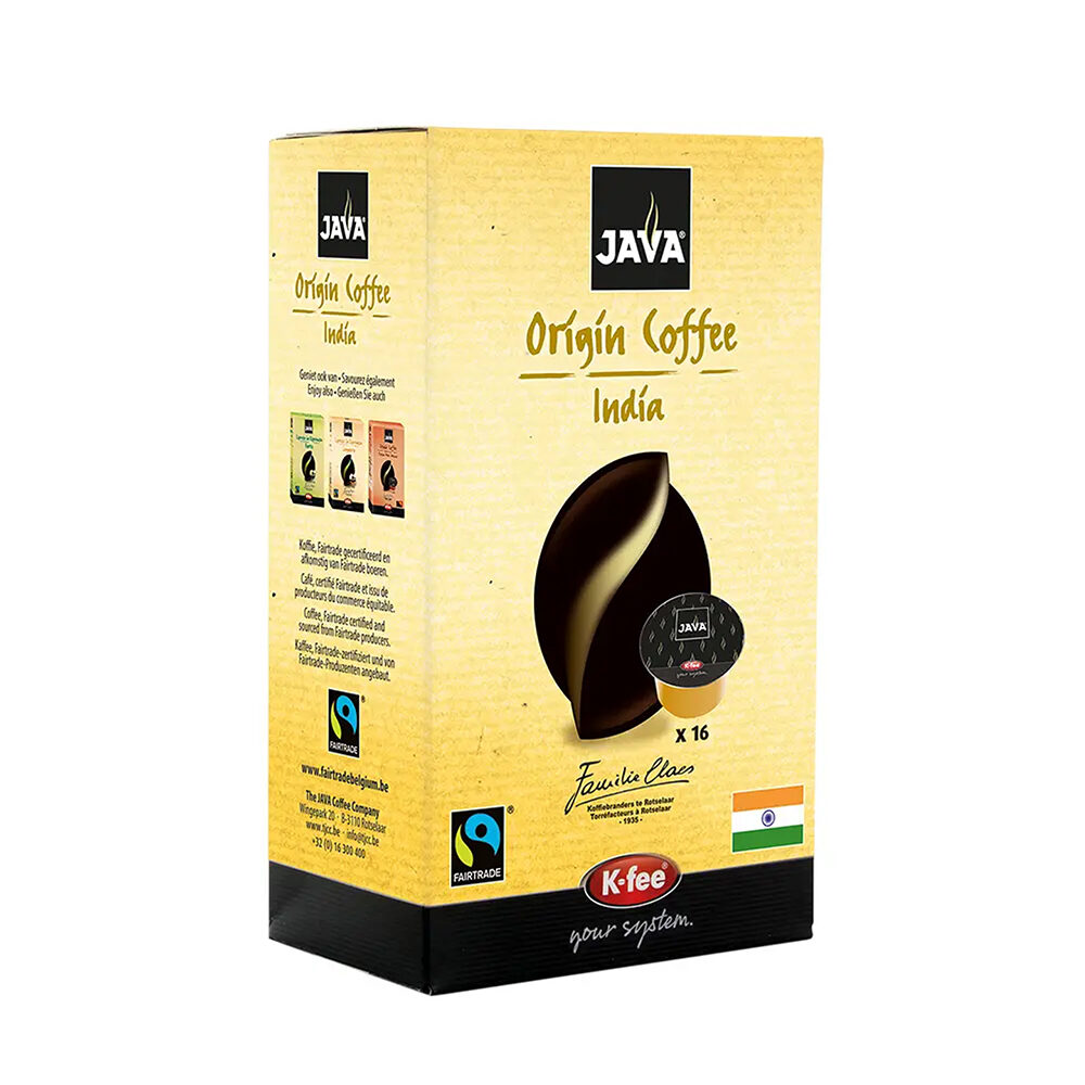 C/6X16ST COFFEE CAPSULES INDIA 7GR JAVA