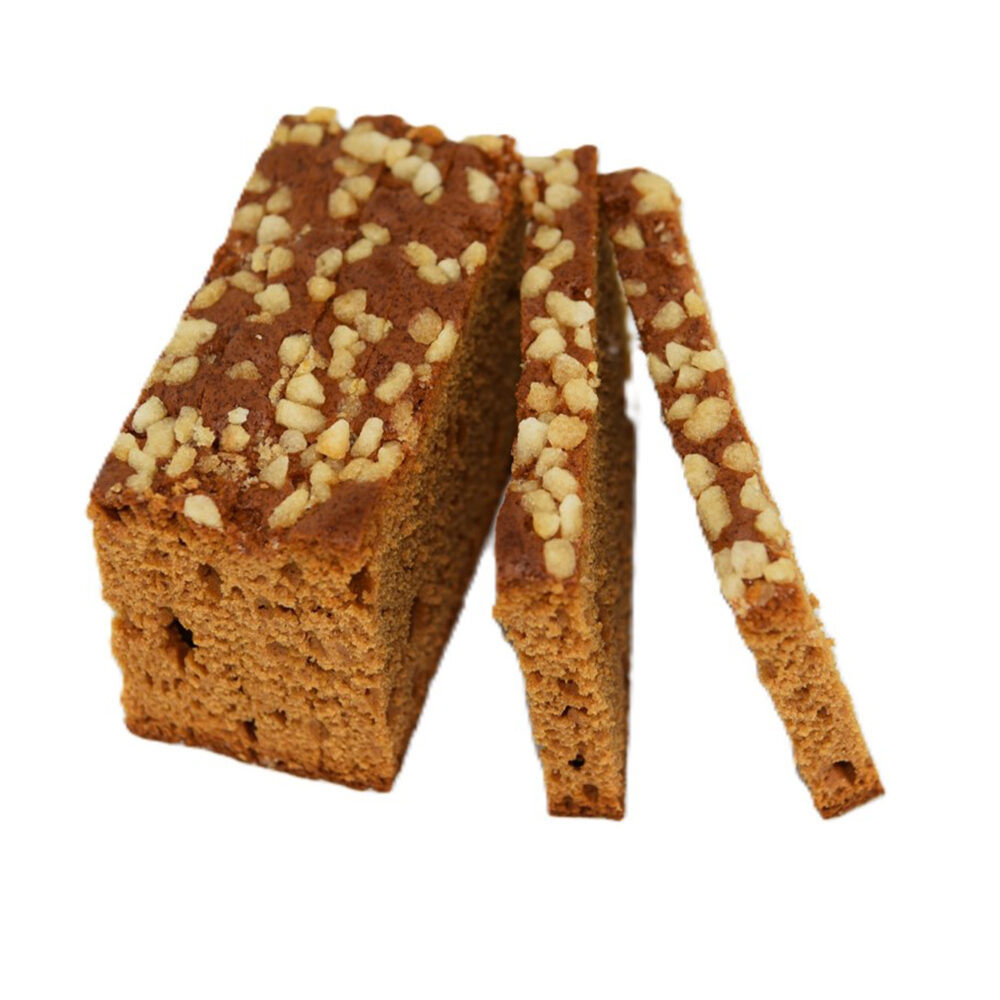 C/8X200GR SPICE CAKE PEARL SUGAR SLICED