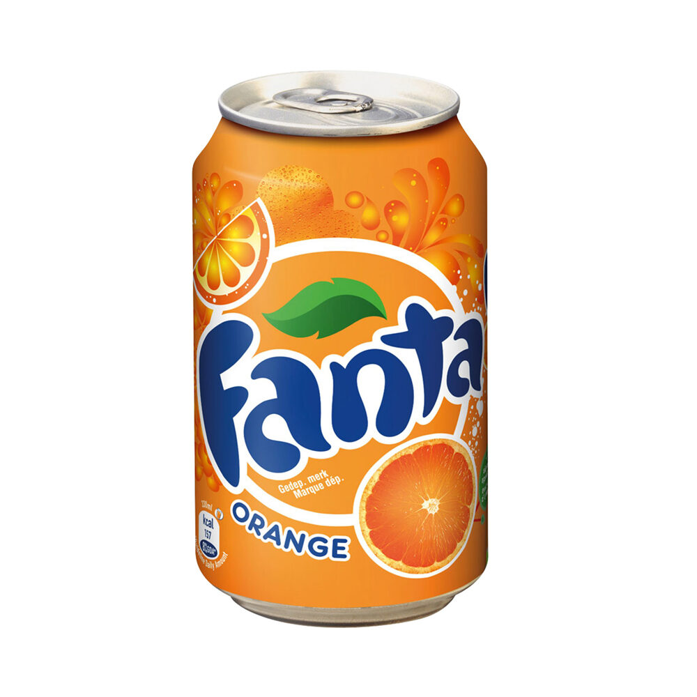 C/24PC. FANTA ORANGE CAN 33CL AUTO