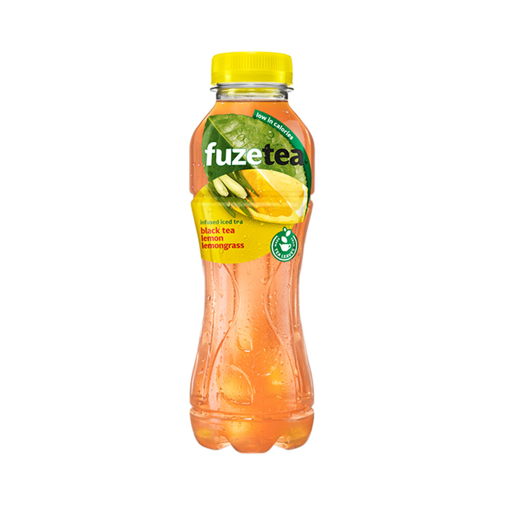 C/6X4ST FUZE TEA LEMON LEMONGRAS TEA 0,4L PET