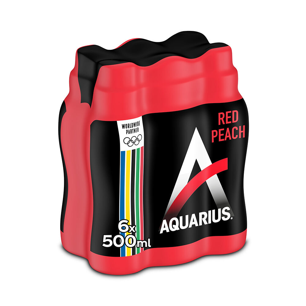C/4X6ST  AQUARIUS RED   PET 50CL