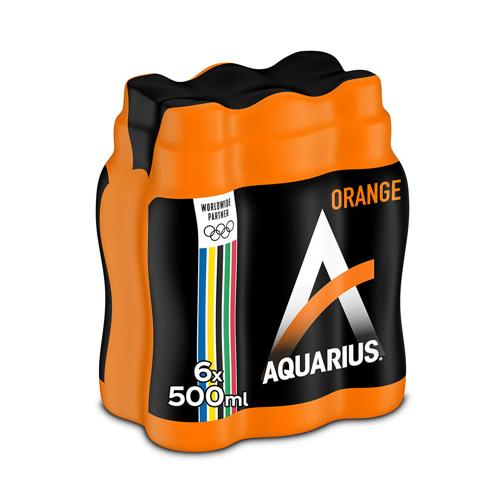C/4X6ST  AQUARIUS SINAAS PET 50CL