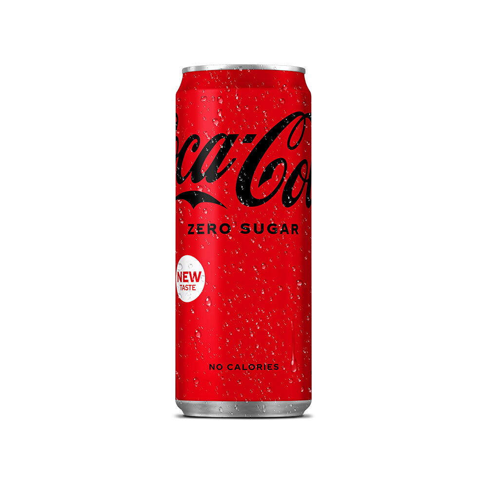 C/24ST COCA COLA ZERO CAN 33CL SLEEK