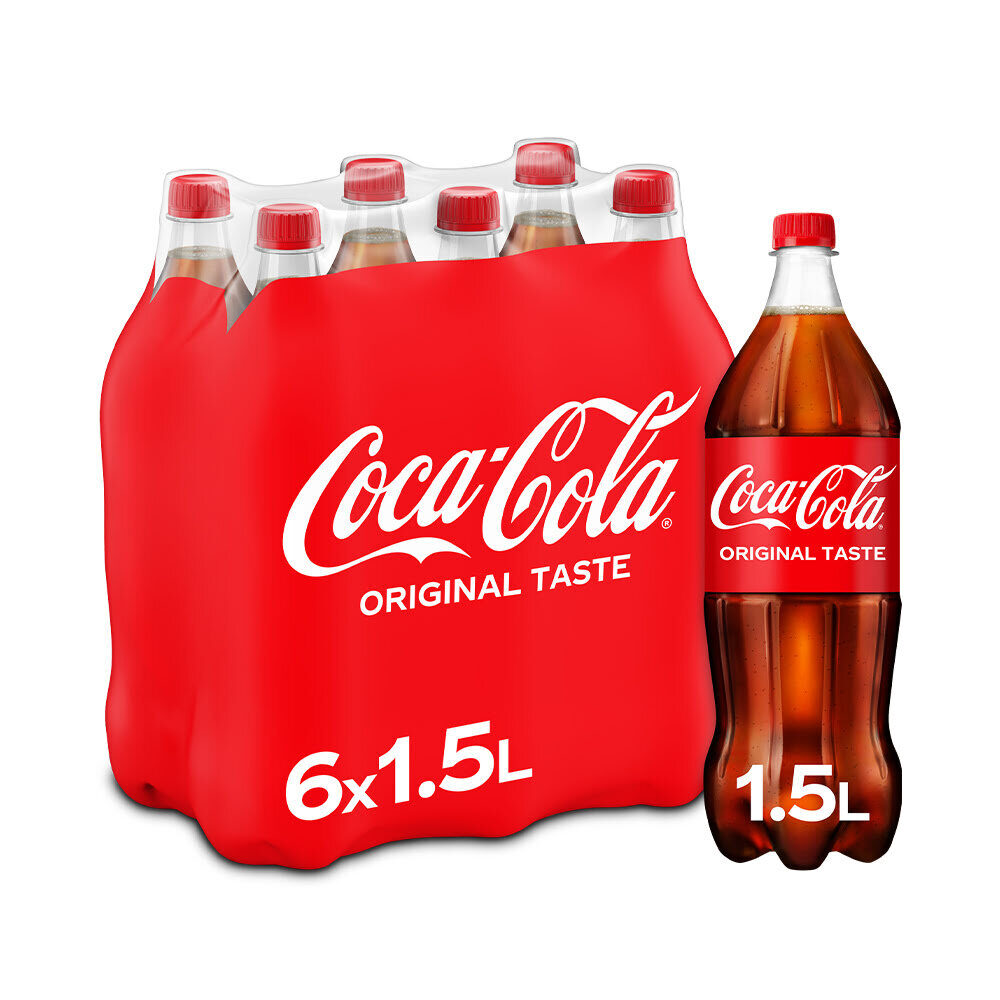 C/6ST.COCA COLA PET FL.1.5L