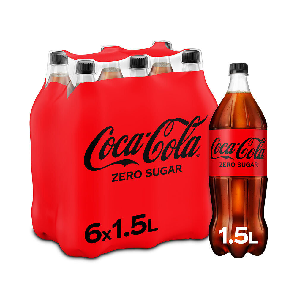 6xCOCA COLA ZERO 1.5L PET