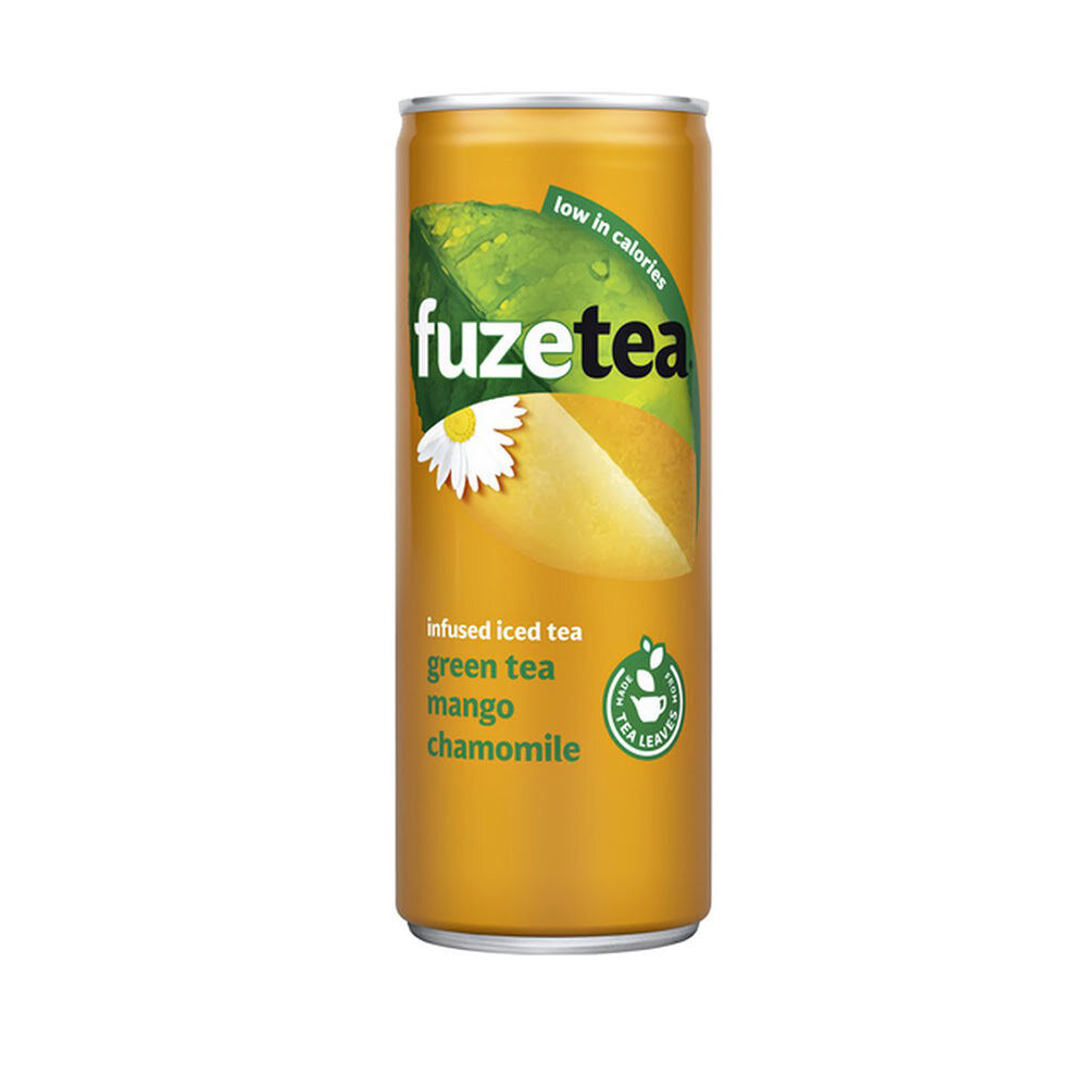 C/6X4ST FUZE TEA MANGO CHAMOMILE 0,33L SLEEK