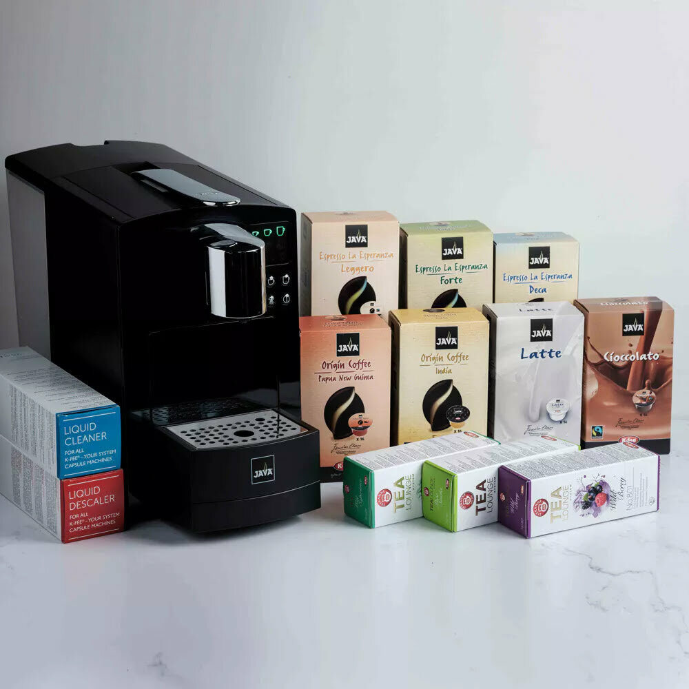 X1ST STARTERSPAKKET JAVA CAPSULE SYSTEEM PRO
