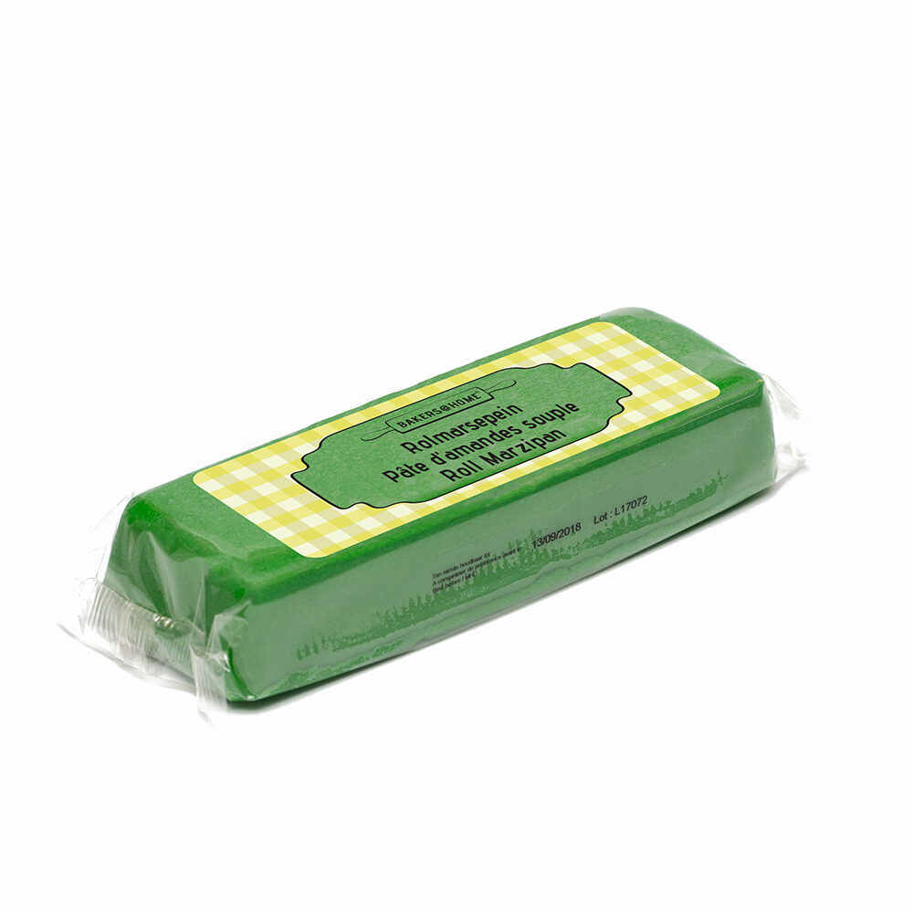 C/12X150GR ROLL MARZIPAN GREEN B@HOME