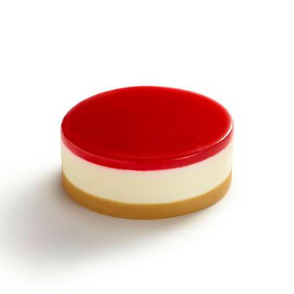 C/12PCS SABLE CHEESECAKE RASPBERRY 85GR B913