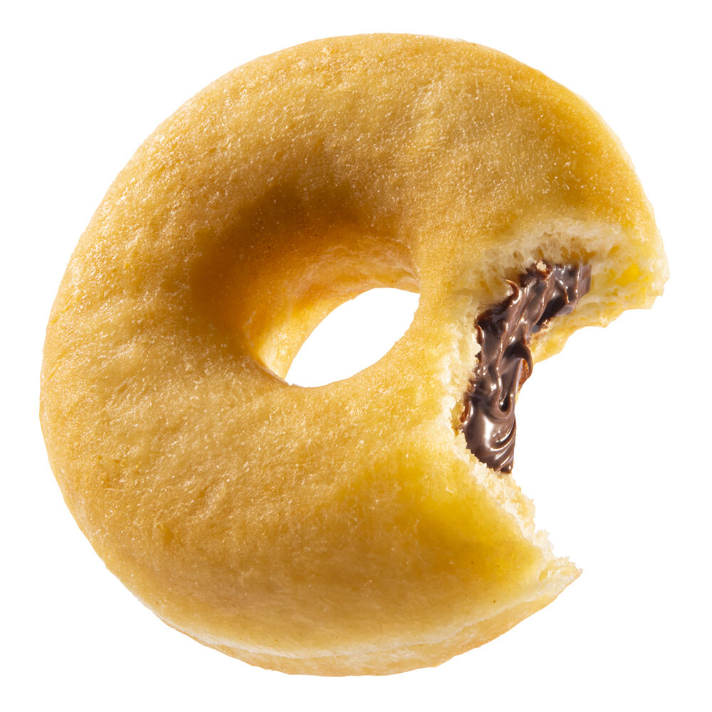 C/72ST DONUT NATUUR GEV. MET HAZELNOOTCREME D220 RSPO SG T&S