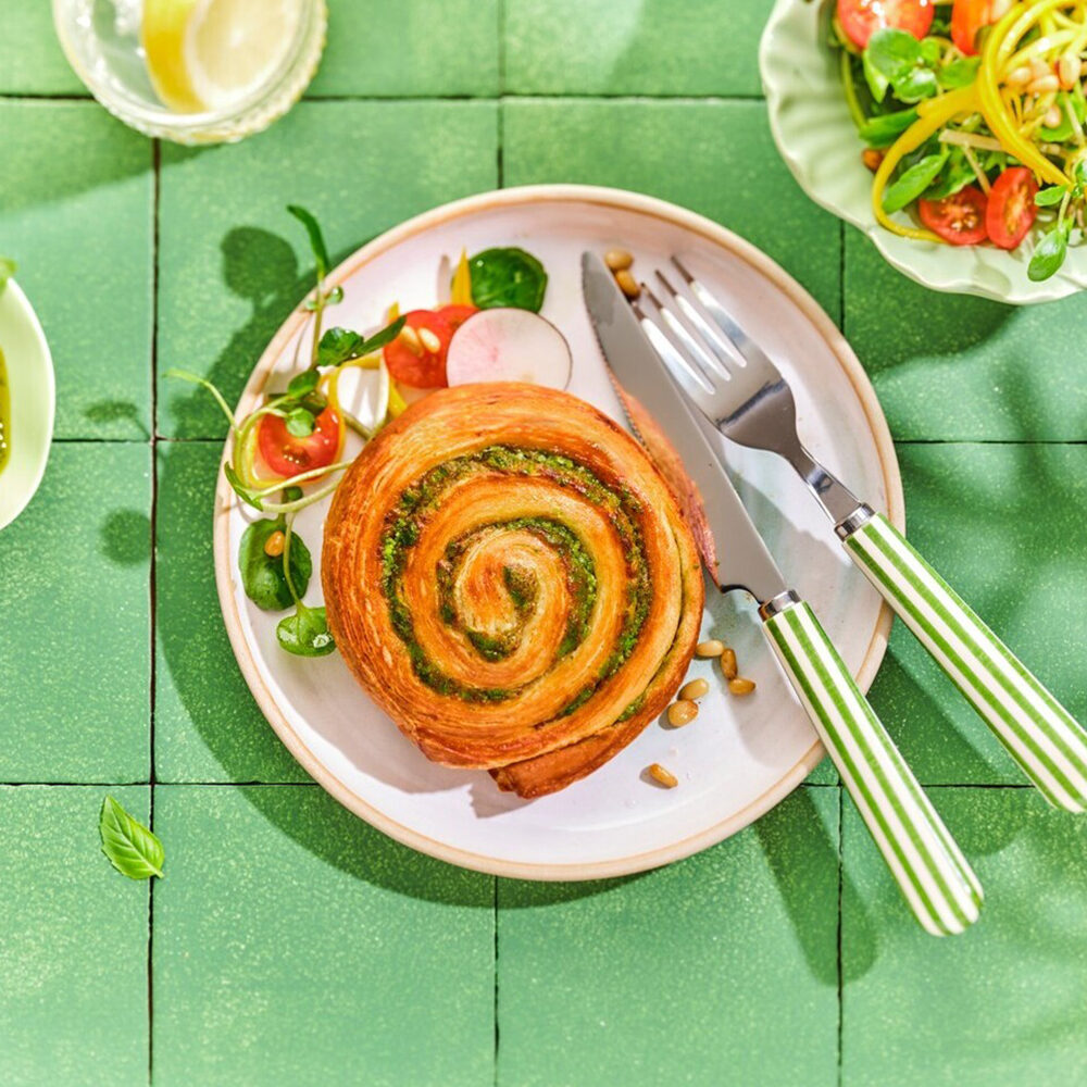 60xCOUQUE SUISSE RONDE PESTO