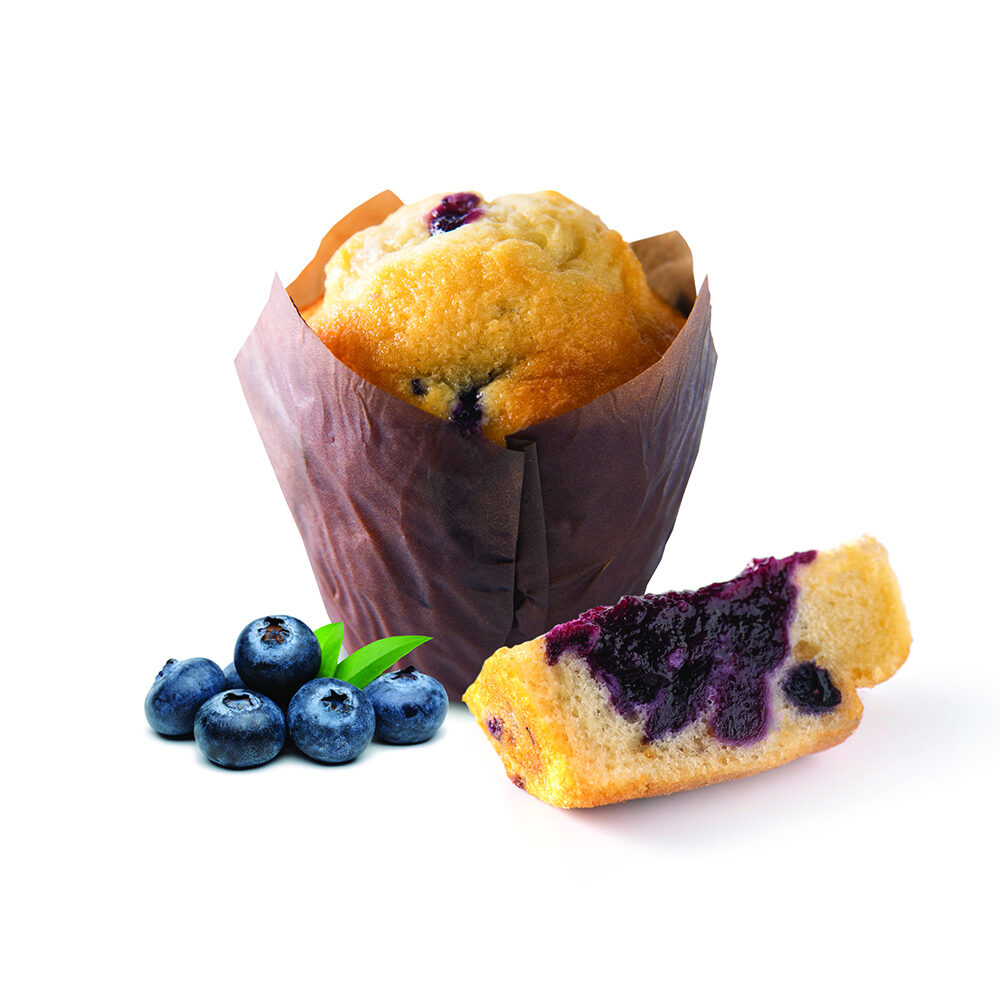 C/20PC BELDESSERT MUFFIN BLUEBERRY DOUBLE 105GR