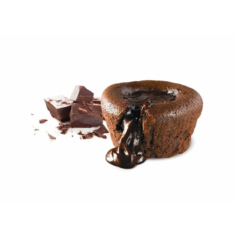 C/24ST SOFT LAVA CAKE CHOCOLATE 22% 90GR  ! BELDESSERT