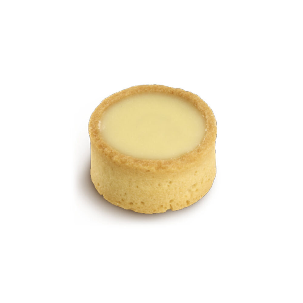 C/96ST MINI TARTLET WITH PRALINE AND WHITE CHOCOLATE 20G