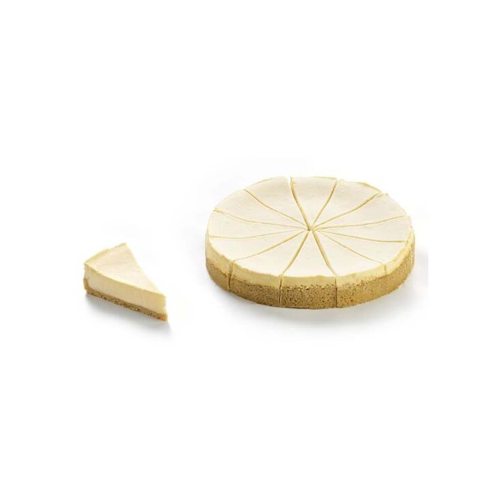 C/1PC WHITE CHEESE CAKE PAN 12POR