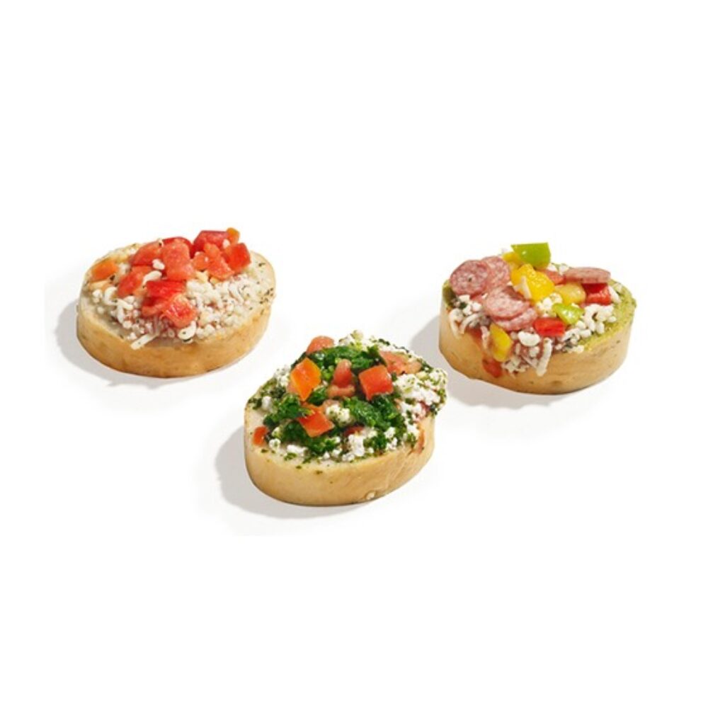 X 72PCS MINI BRUSCHETT SELECTION PANESCO