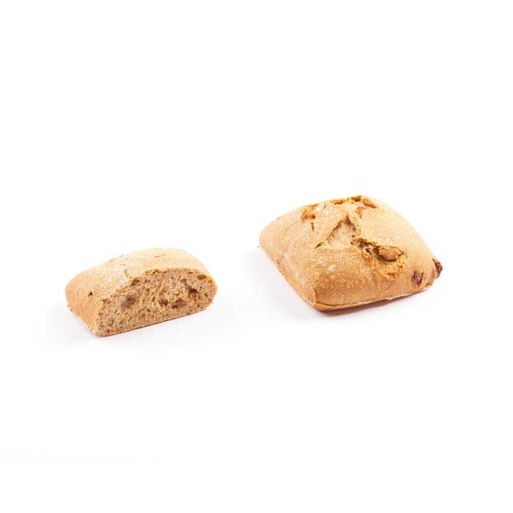 C/40PC PETIT PAIN DE BLE BLANC FRUITS ET CANNELLE 100G PC