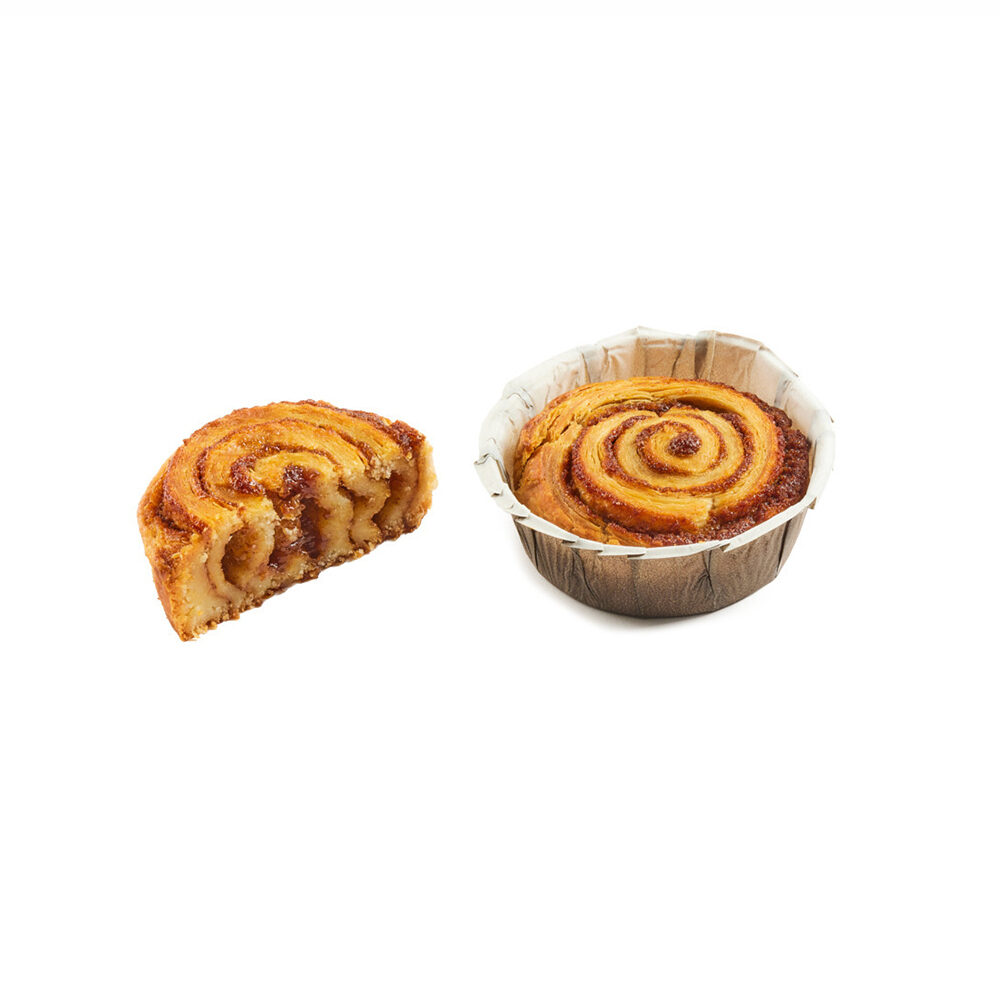 C/40PC CINNAMOM ROLL MARGARINE CUVET 110G PB