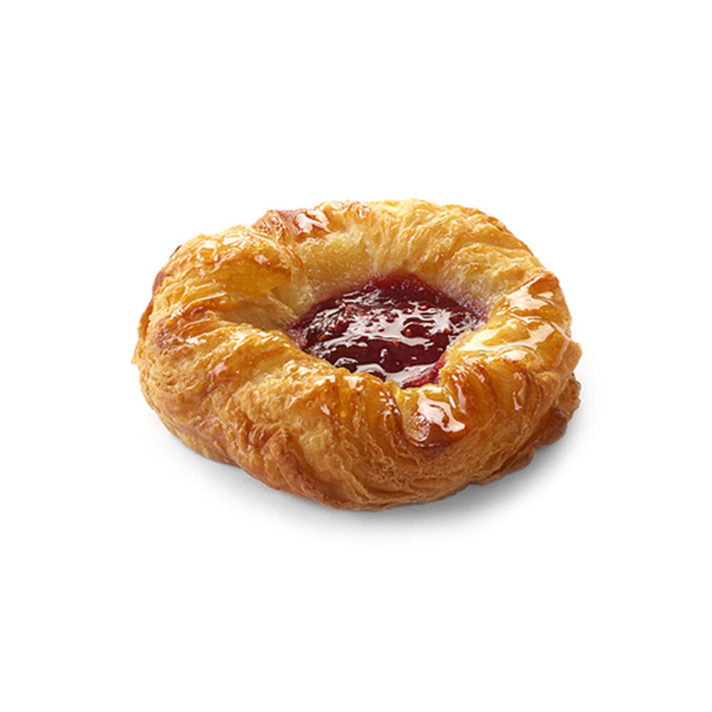 C/48PC COURONNE FRAMBOISES DANOISE MARG. Ø8,5CM80G PAC