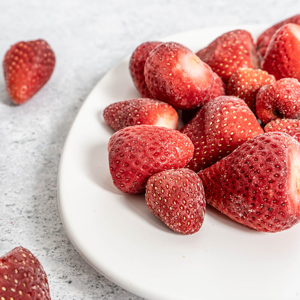 10KG STRAWBERRY UNCALIB. IQF