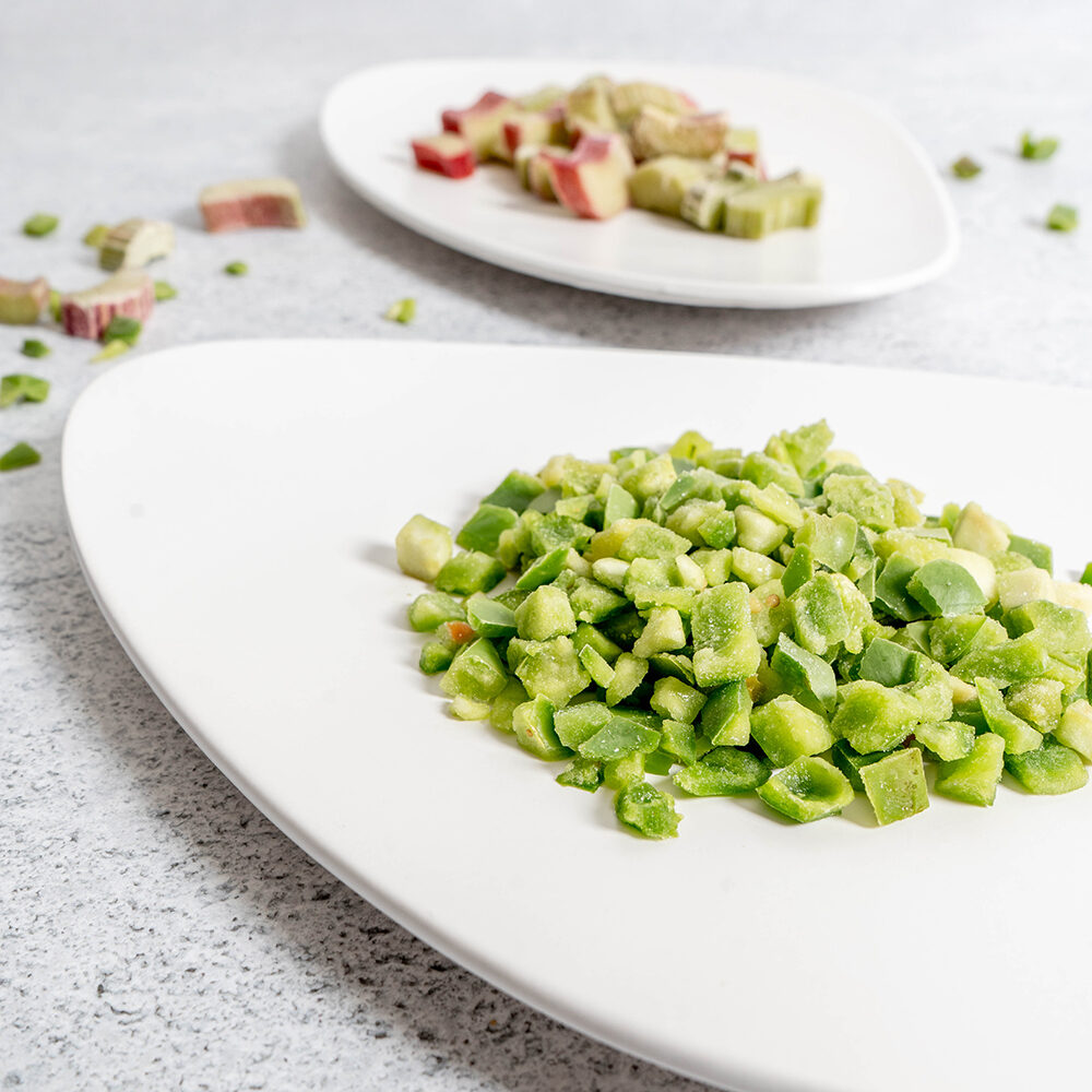 10KG PAPRIKABLOKJES GROEN IQF