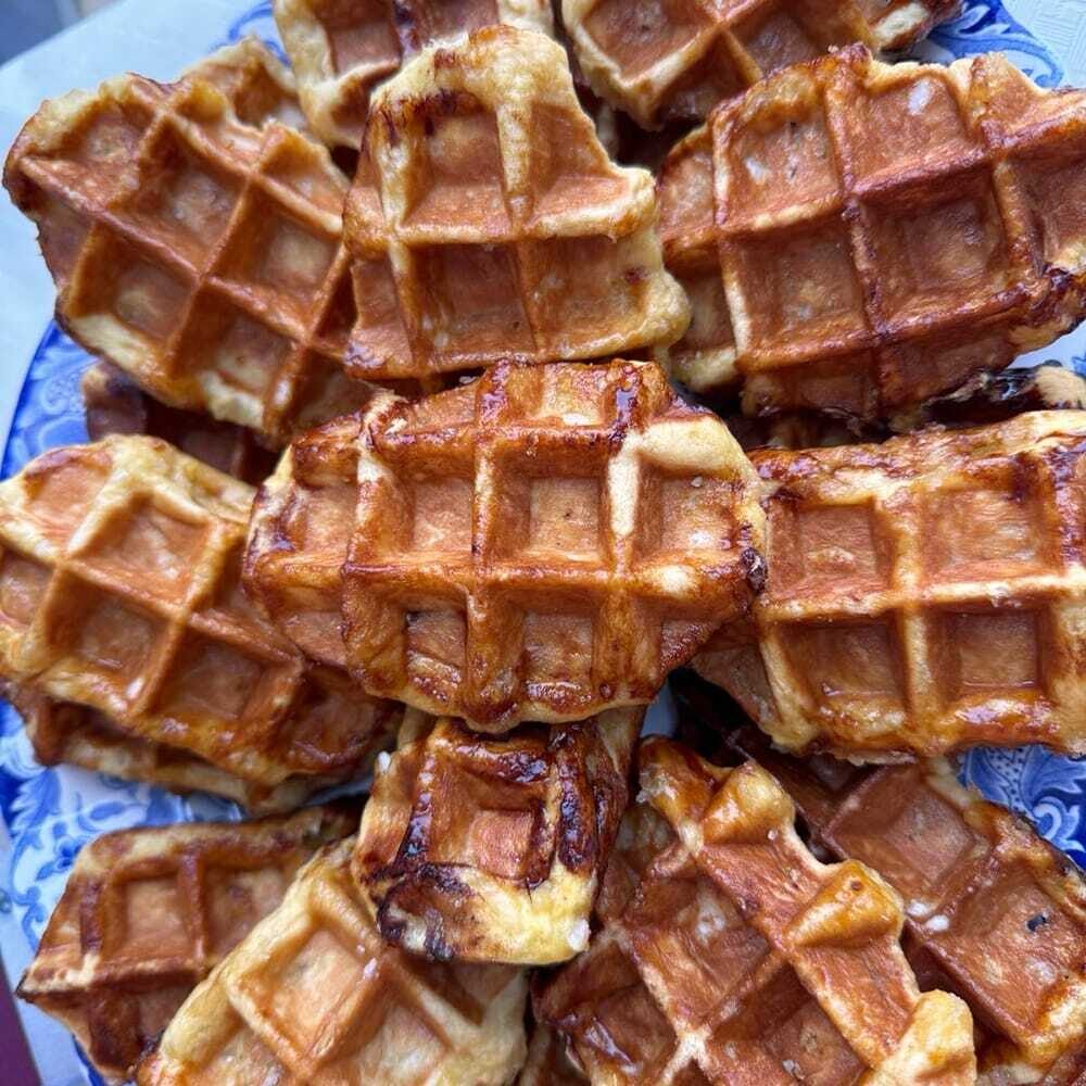 100xMINI GAUFRE DE LIEGE 45G