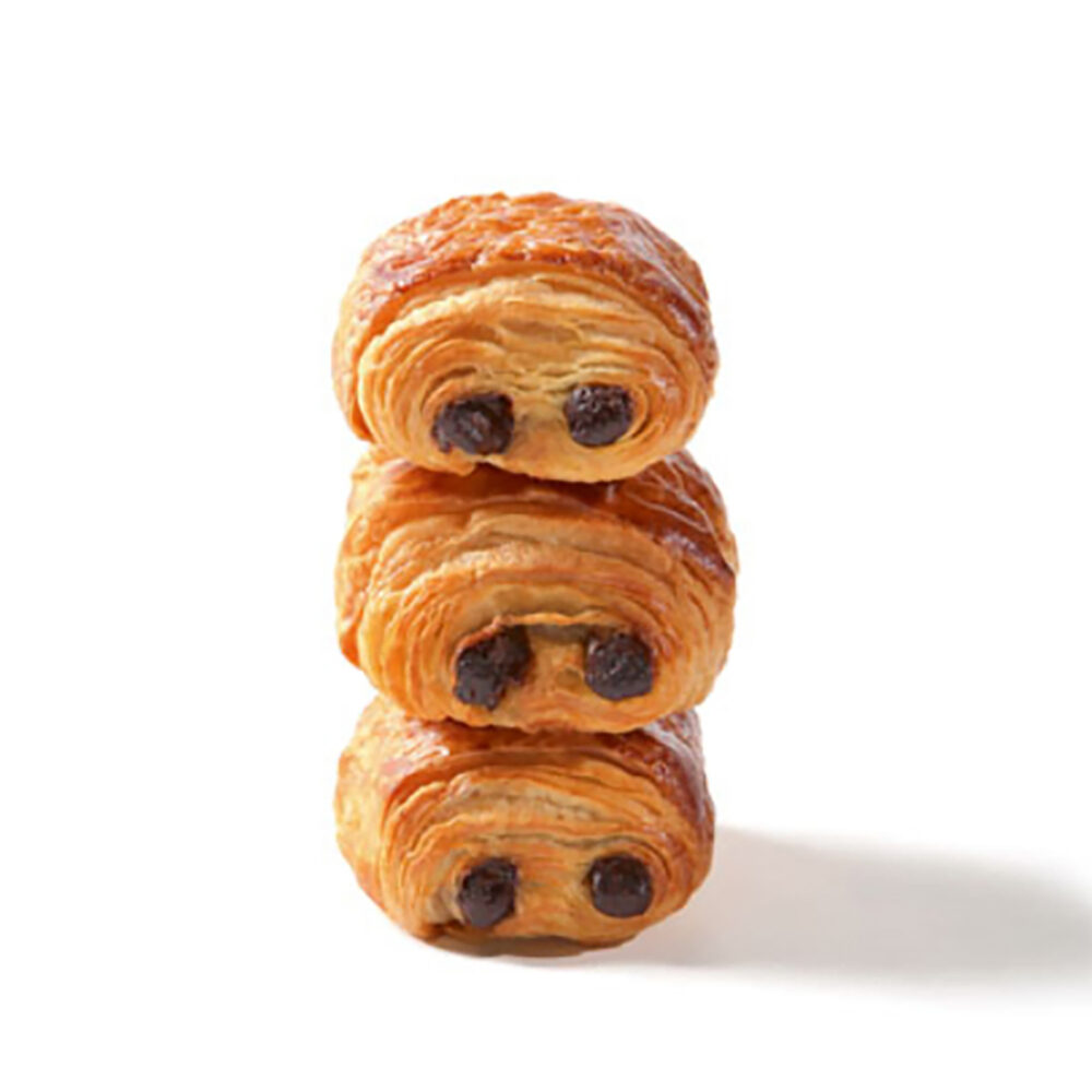 C/160ST MINI PAIN AU CHOCOLAT BEURRE 25G CRU