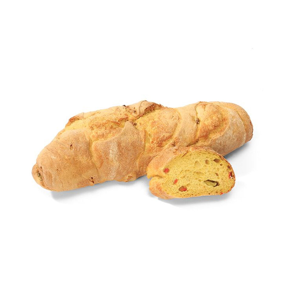 C/20PC BAGUETTE CURRY POIVRON 350GR 35CM