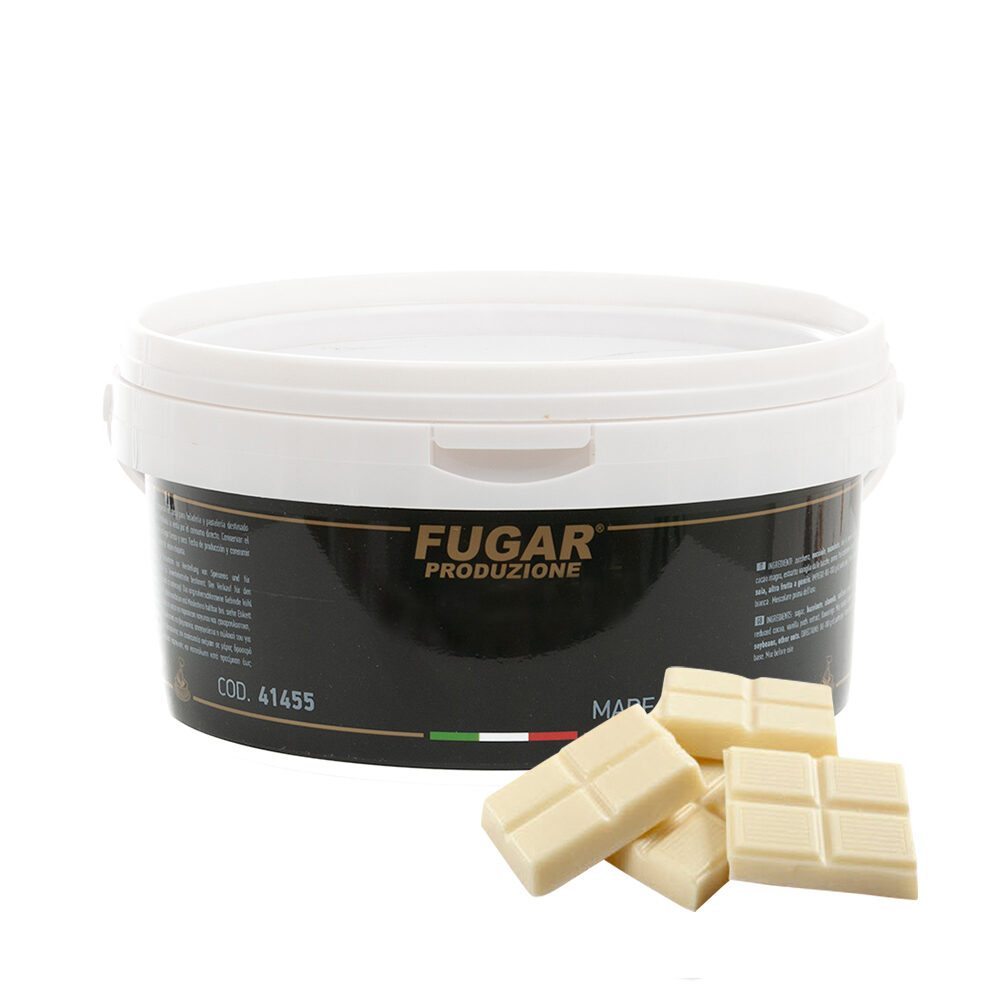 X5KG PASTA BAISERBLANC (CHOC.WIT-HAZELN.TUKJES) FUGAR