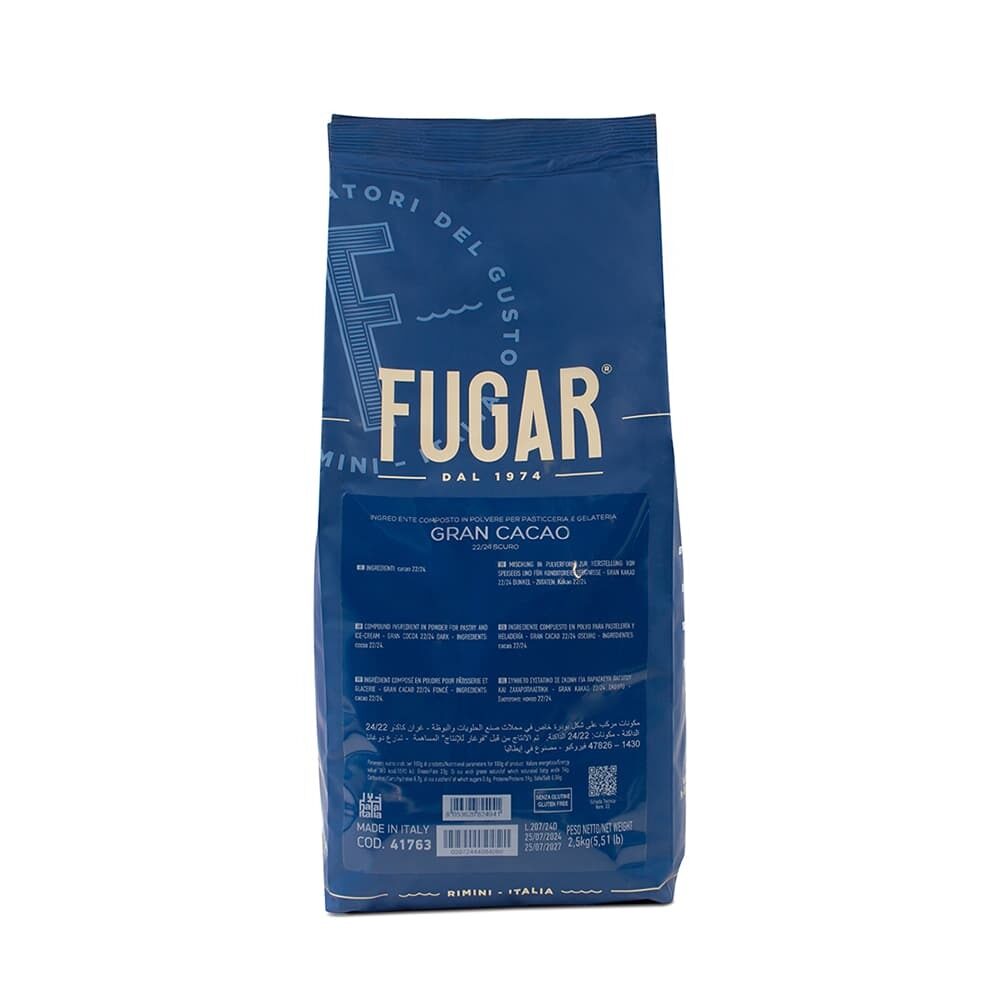 X2,5KG GRAN COCOA 22/24 SCURO (DARK) FUGAR