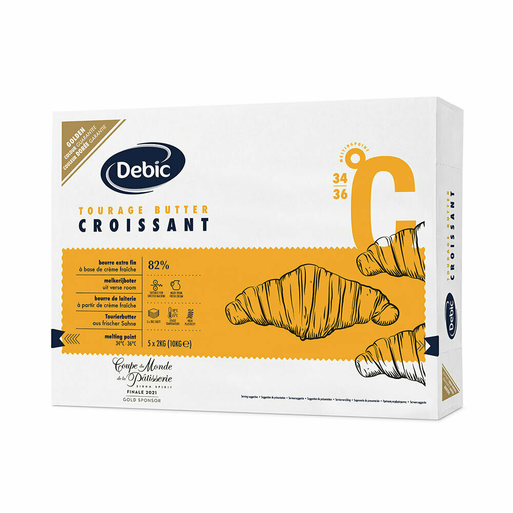 C/5X2KG CROISSANT TOURAGE GOLD DEB