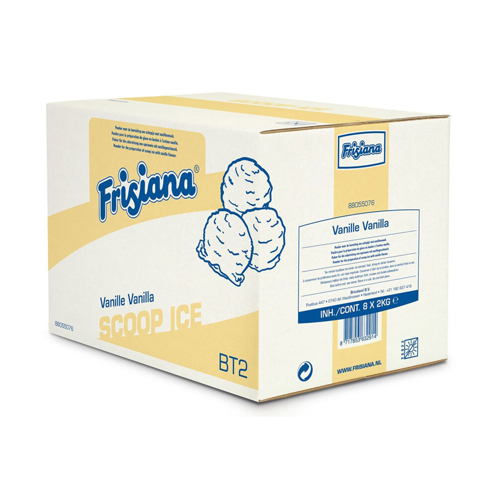 X2KG MIX GLACE VANILLE BT FRISIANA